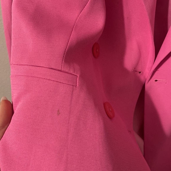 Bardot Pink Blazer Size 12 - Picture 3 of 7